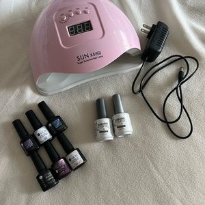 GEL NAIL KIT LAMP